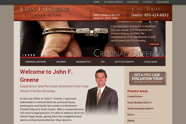 John theme site design template sample