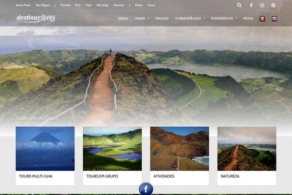 Site using Destinations plugin