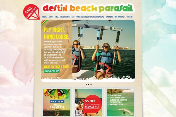 Destin theme site design template sample