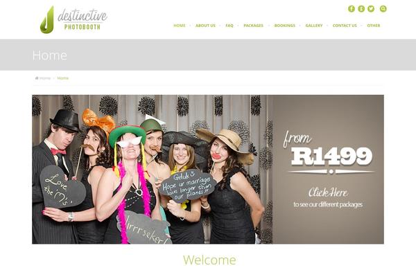 Rocco theme site design template sample