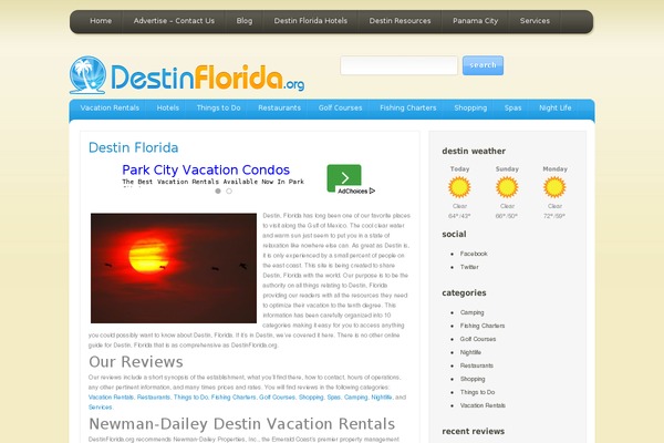 EarthlyTouch theme site design template sample