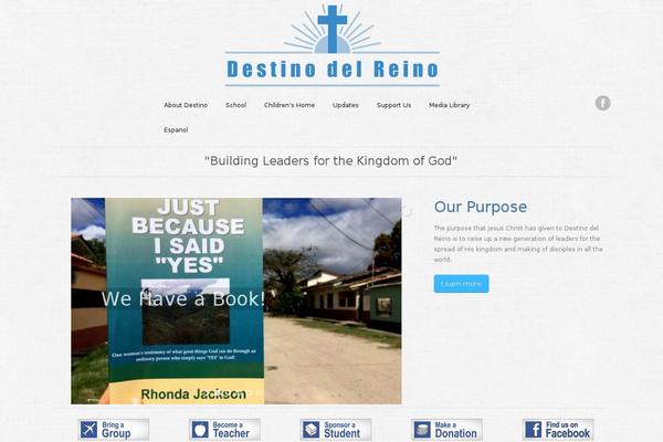 destinodelreino.org site used Responsy