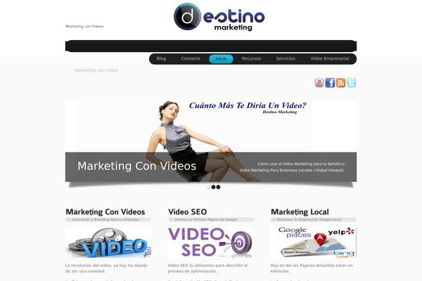 destinomarketing.com site used Freshcover