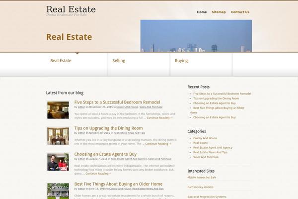 Biznizz theme site design template sample