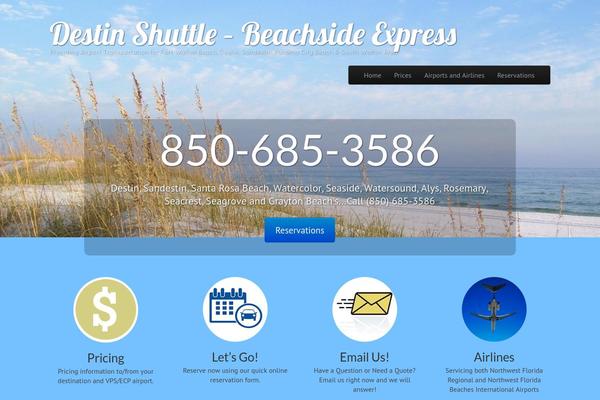 Tonic theme site design template sample