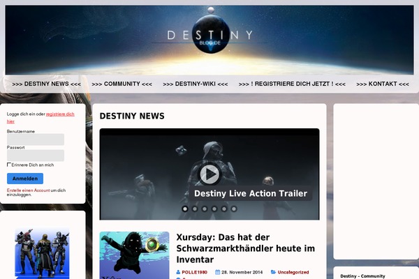 PlayerX theme site design template sample