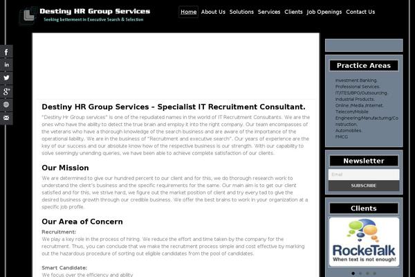 Site using Testimonial Rotator plugin