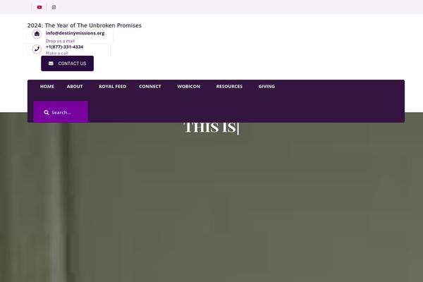Instive theme site design template sample