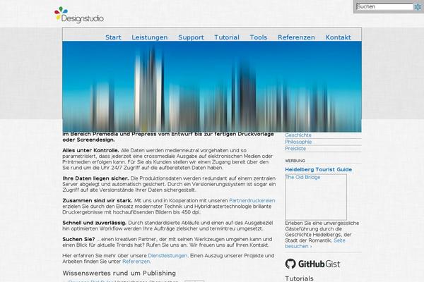 destio.de site used DesignStudio