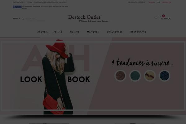 Milano theme site design template sample