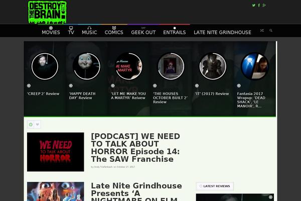 destroythebrain.com site used Weltgeist