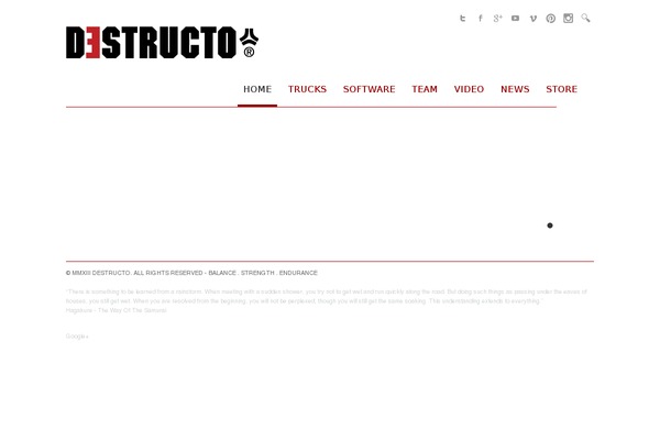 Duotive 5ive theme site design template sample