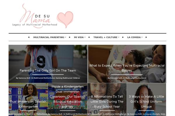 Alder theme site design template sample