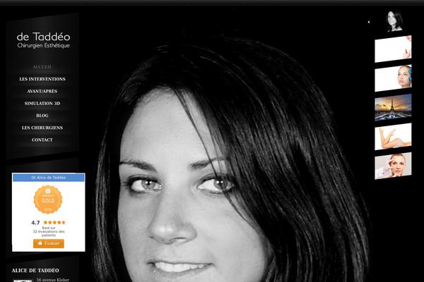 Slash theme site design template sample