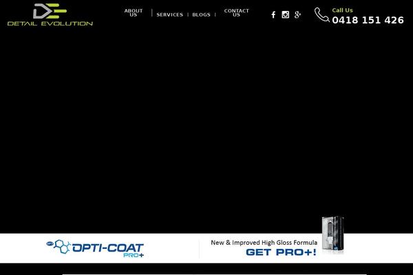 Parallax Pro theme site design template sample
