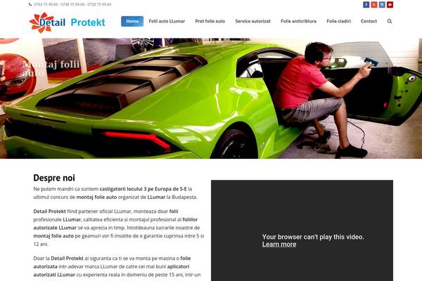 Site using MotoPress Slider Lite plugin