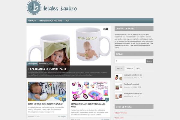 Boulevard theme site design template sample