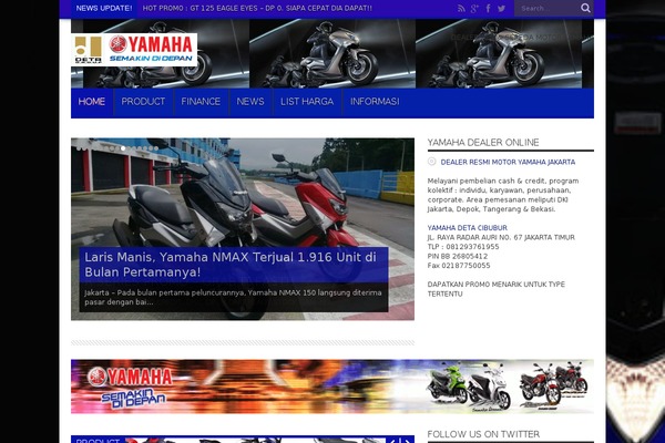 Jarida 2.0.0 theme site design template sample