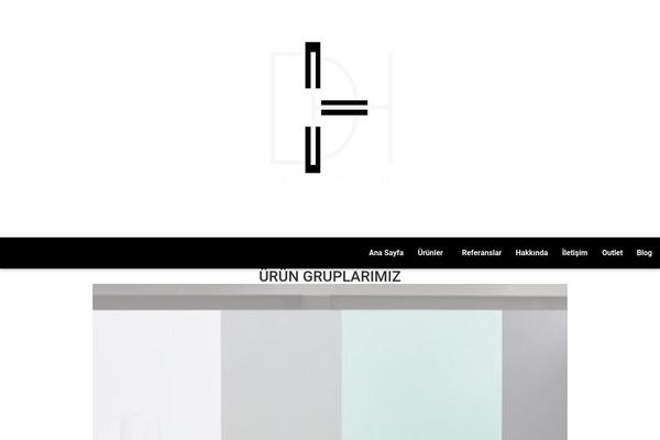 Mahogany theme site design template sample