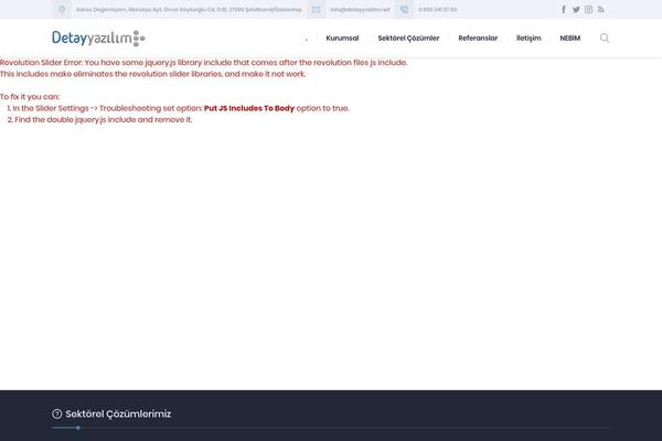 detayyazilim.net site used Detayyazilim
