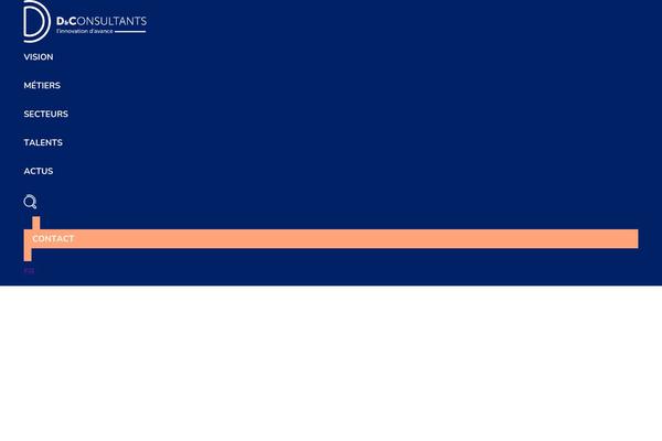 The7 Child theme site design template sample