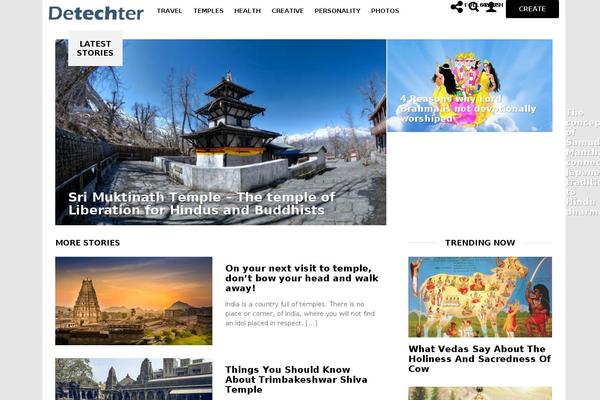 detechter.com site used Detechter-ui
