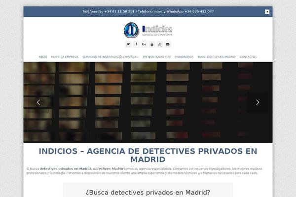 KLEO theme site design template sample