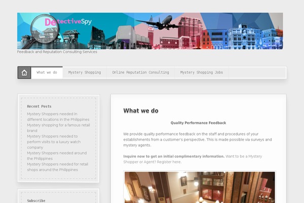 Artificer theme site design template sample