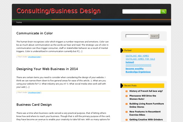 Arb theme site design template sample