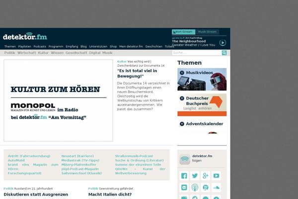 detektor.fm site used Dfm19