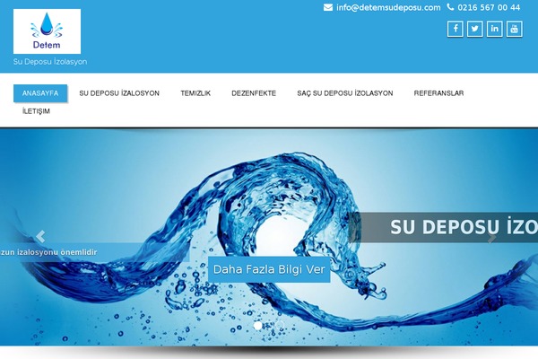 Enigma theme site design template sample