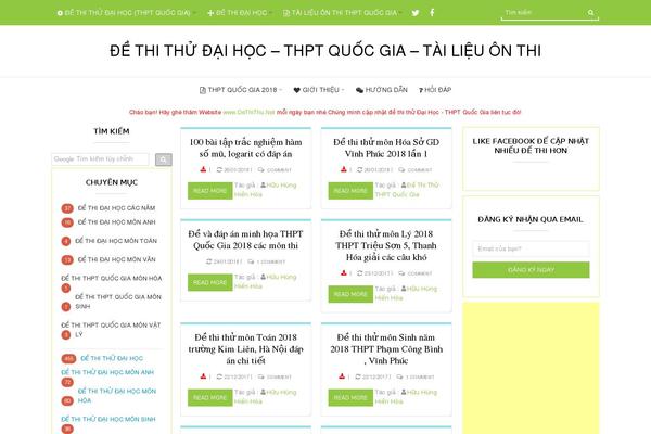Mts_blogging theme site design template sample