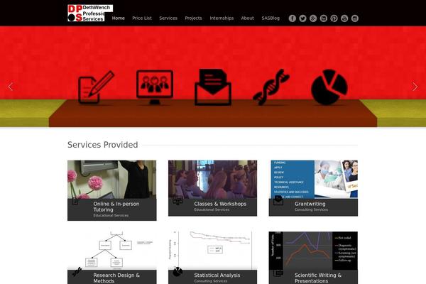 Grizzly theme site design template sample