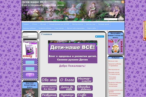 Annarita theme site design template sample