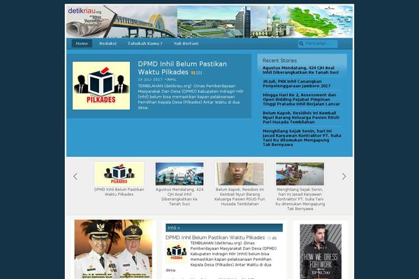 RCG Forest theme site design template sample