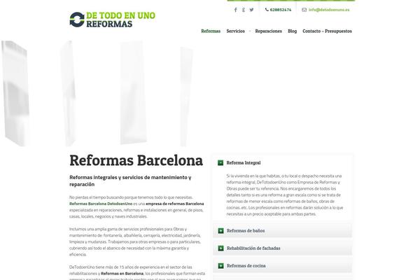 Bretheon theme site design template sample