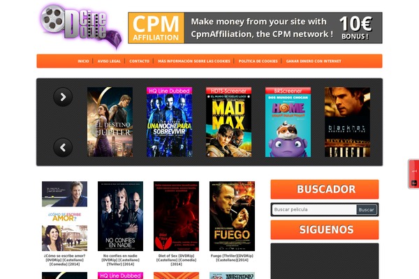 detodounpoco.biz site used Cinedoblefree