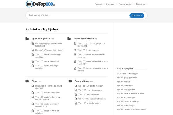 detop100.nl site used KnowHow