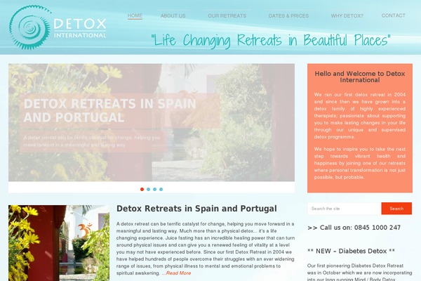 Spike theme site design template sample