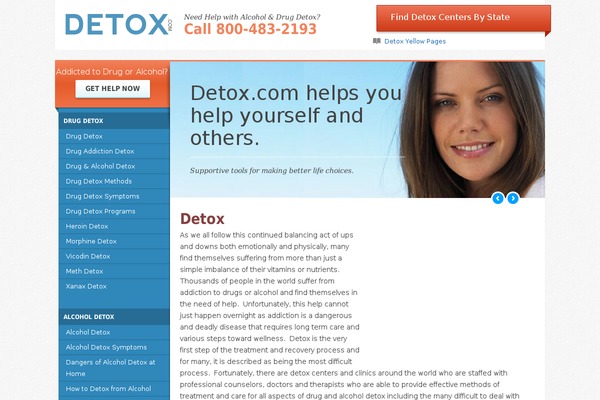 detox.com site used Add