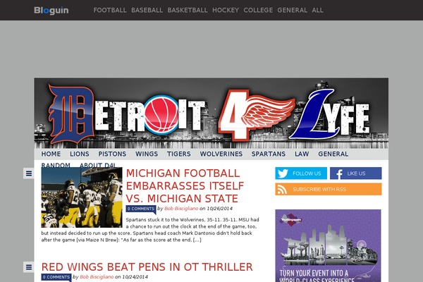 Blogum theme site design template sample