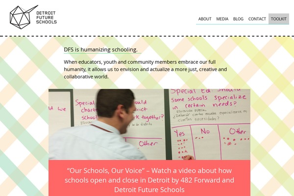 detroitfutureschools.org site used Dfs