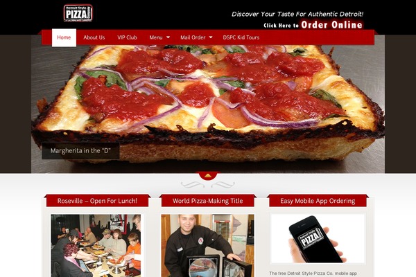The Restaurant theme site design template sample