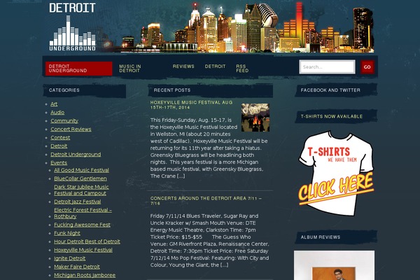 Backstage theme site design template sample