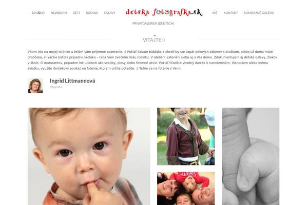 Tripod theme site design template sample