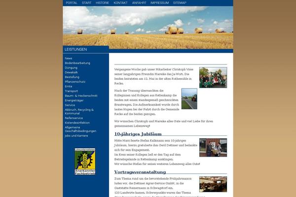 dettmer theme websites examples