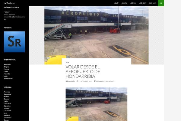 Twenty Fourteen theme site design template sample