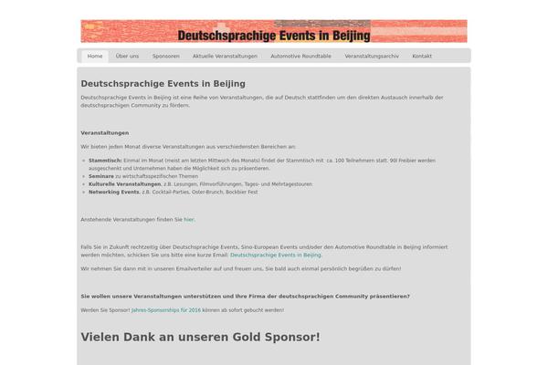 Custom Community theme site design template sample