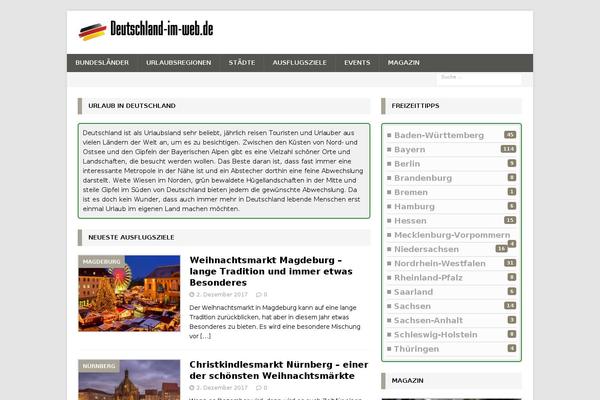 MH Magazine theme site design template sample