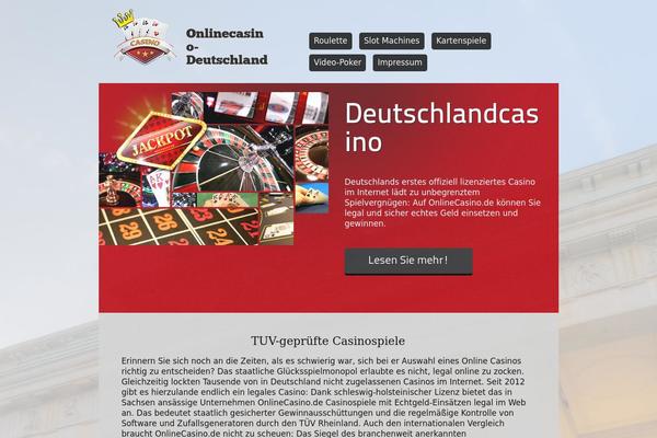 Alexandria theme site design template sample